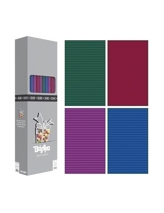 Papel Regalo Rl.Bk.1X3 Colores (40)