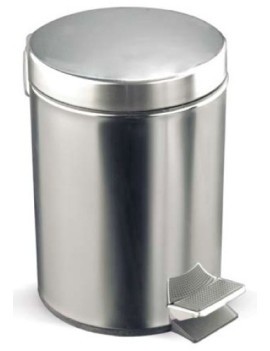 Papelera Acero Inox Rocada Pedal 20 Litr