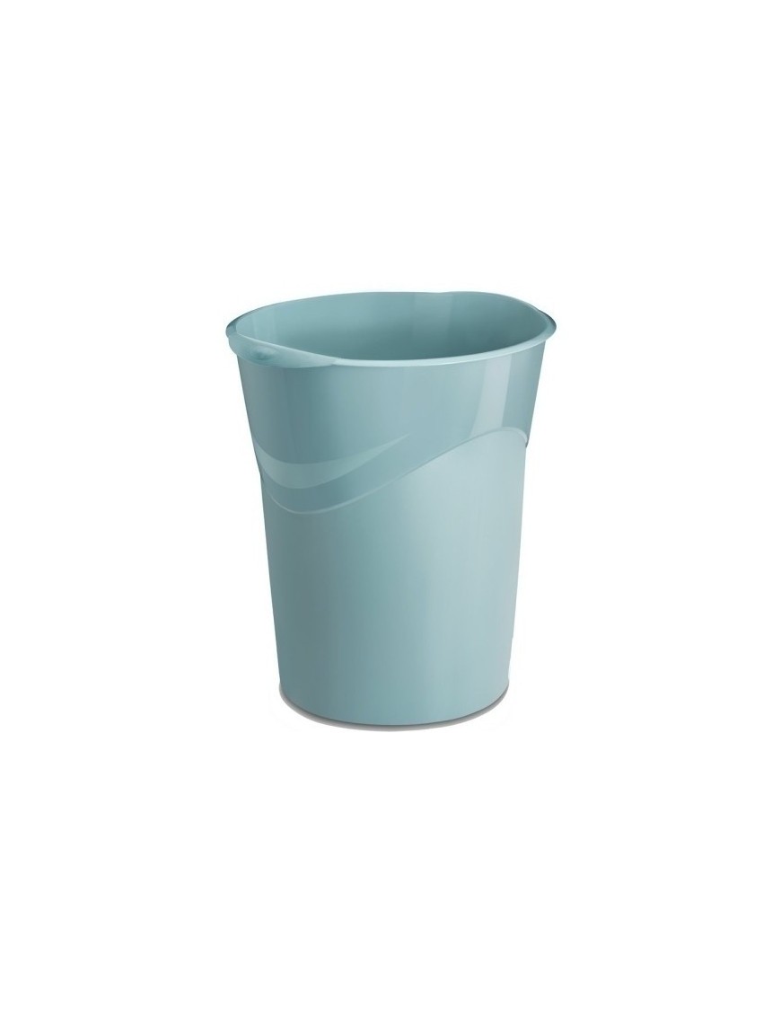 Papelera Plast.Cep Riviera Cerr. Menta