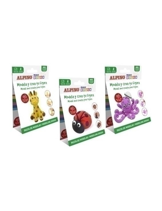 Pasta Modelar Alpino Magic Animals Ex.15