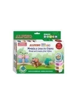 Pasta Modelar Alpino Magic Animals Set