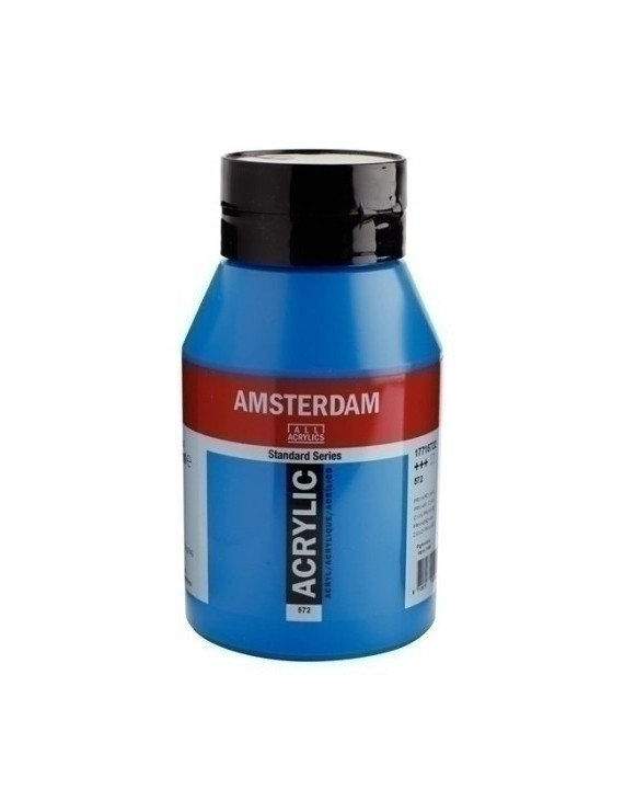 Pintura Acril.Amsterdam 1000 Ml Cian Pr