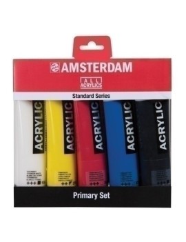 Pintura Acril.Amsterdam 120 Ml Set 5