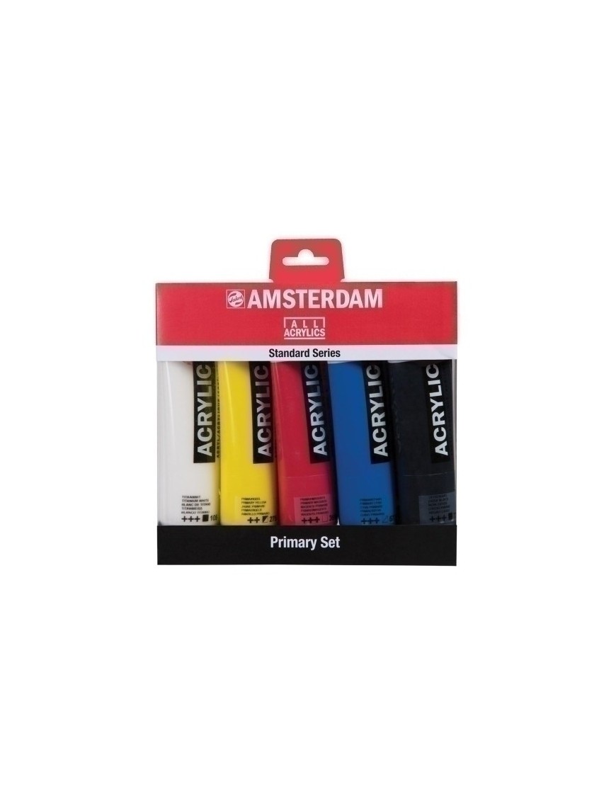 Pintura Acril.Amsterdam 120 Ml Set 5