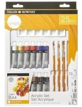 Pintura Daler Rowney Simply Set.25