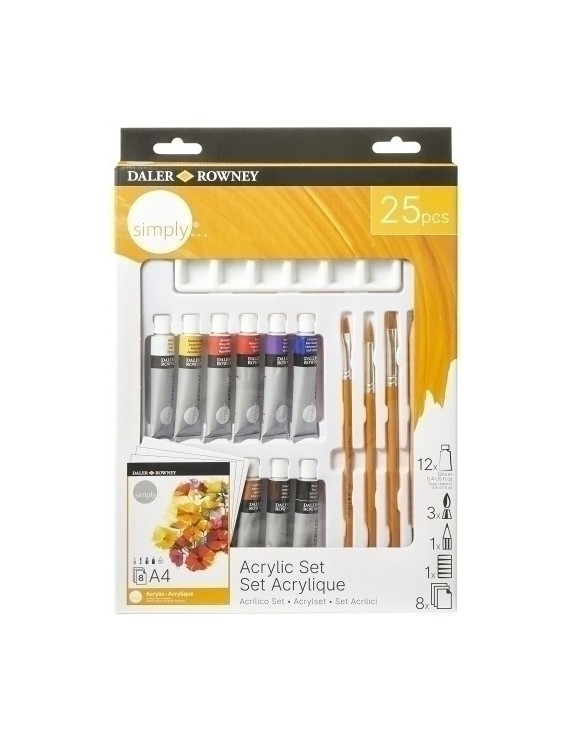 Pintura Daler Rowney Simply Set.25