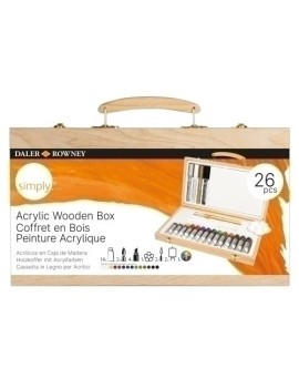 Pintura Daler Rowney Simply Caja 26