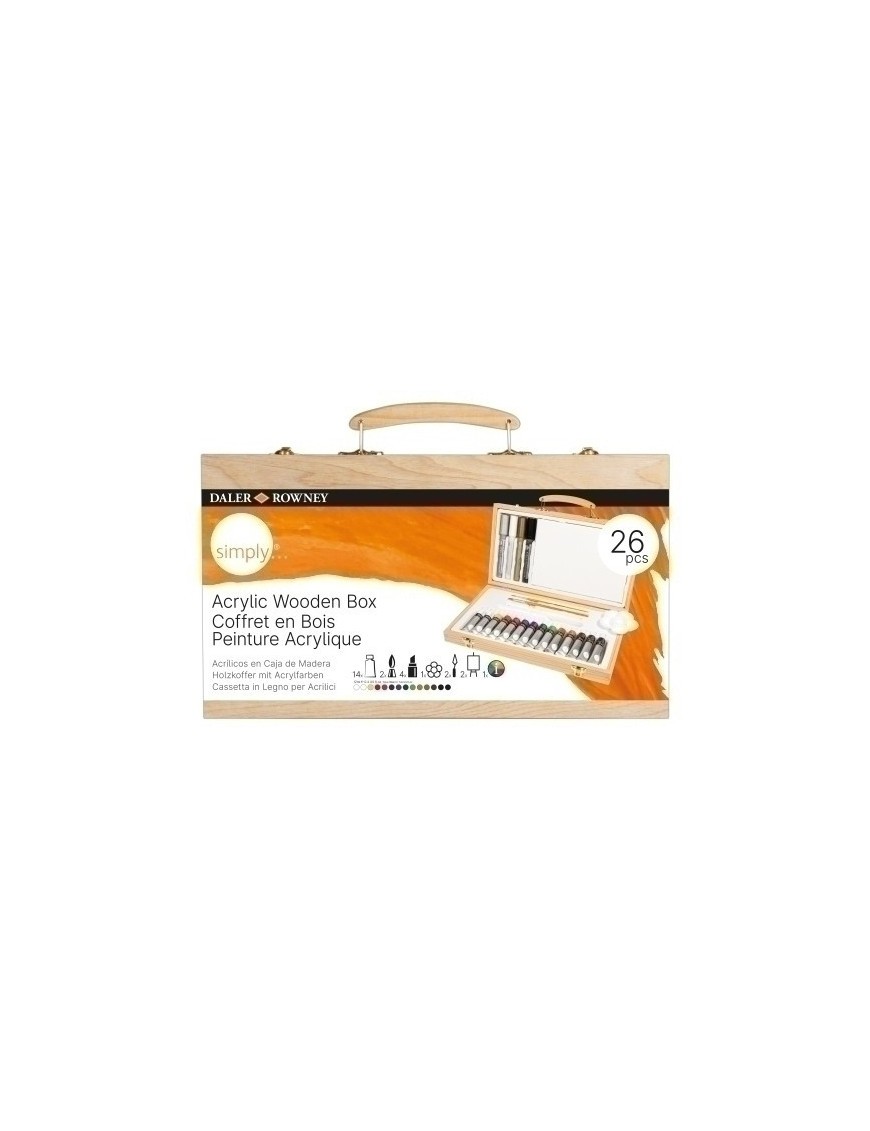 Pintura Daler Rowney Simply Caja 26