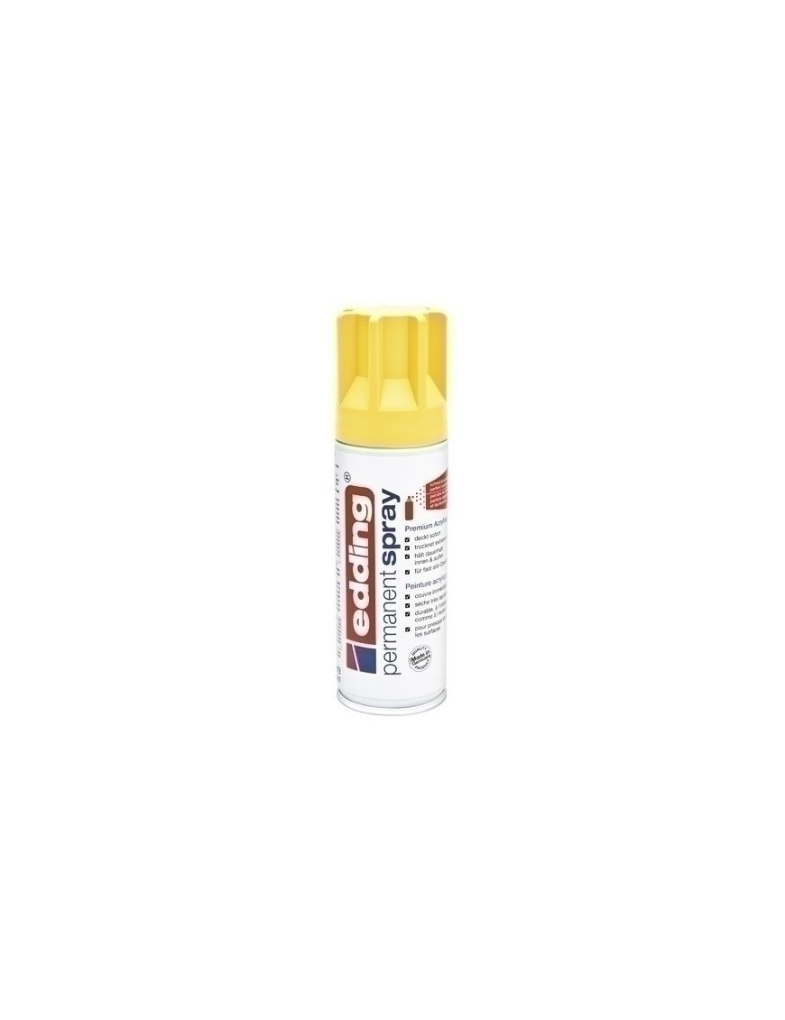 Pintura Acril.Edding 200 Ml Amarillo Tra