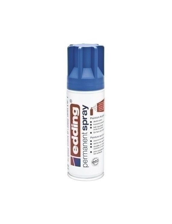 Pintura Acril.Edding 200 Ml Azul Gencian