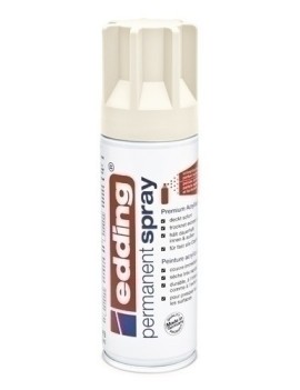 Pintura Acril.Edding 200 Ml Blanco Crema