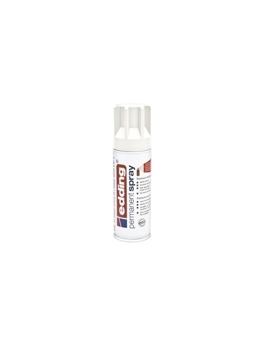 Pintura Acril.Edding 200 Ml Blanco Trafi