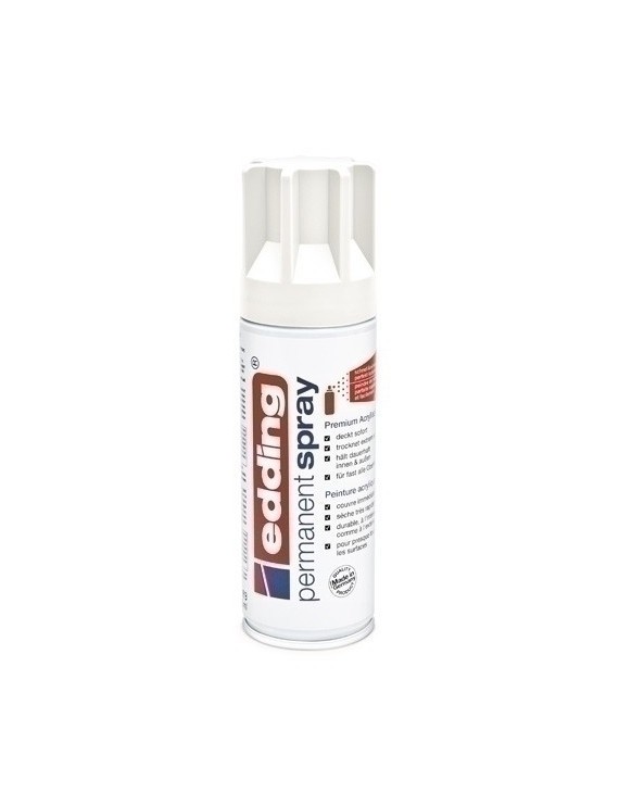 Pintura Acril.Edding 200 Ml Blanco Trafi