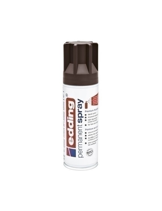 Pintura Acril.Edding 200 Ml Chocolate Ma