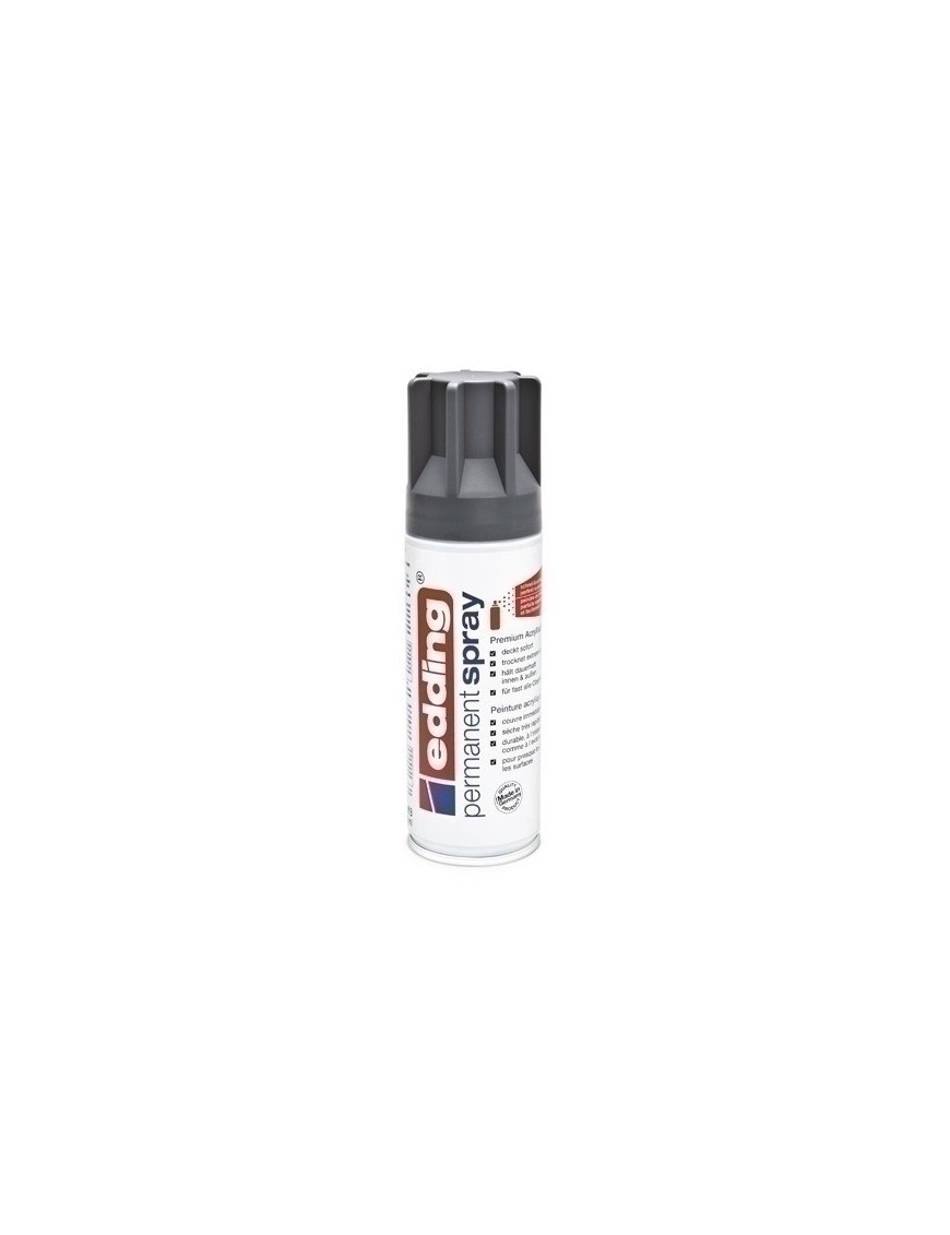 Pintura Acril.Edding 200 Ml Gris Antraci