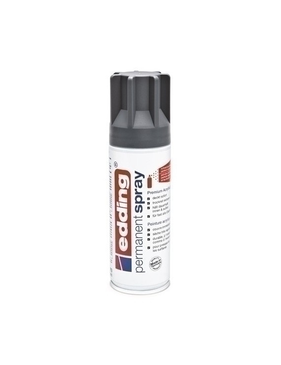 Pintura Acril.Edding 200 Ml Gris Antraci