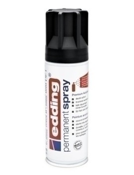 Pintura Acril.Edding 200 Ml Negro Intens