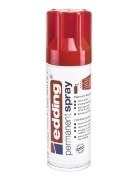 Pintura Acril.Edding 200 Ml Rojo Trafico