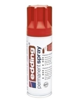 Pintura Acril.Edding 200 Ml Rojo Trafico