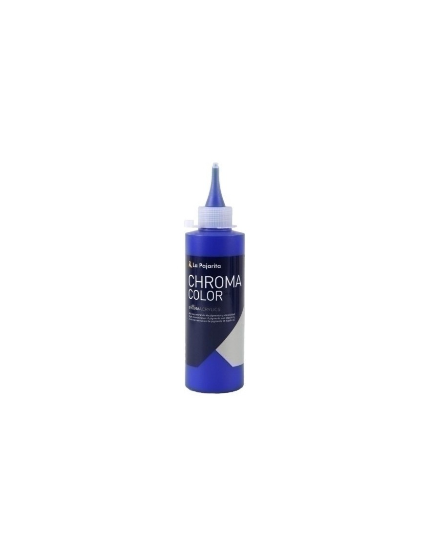 Pintura Acril.Pajarita Chroma 20 Ml Cyan