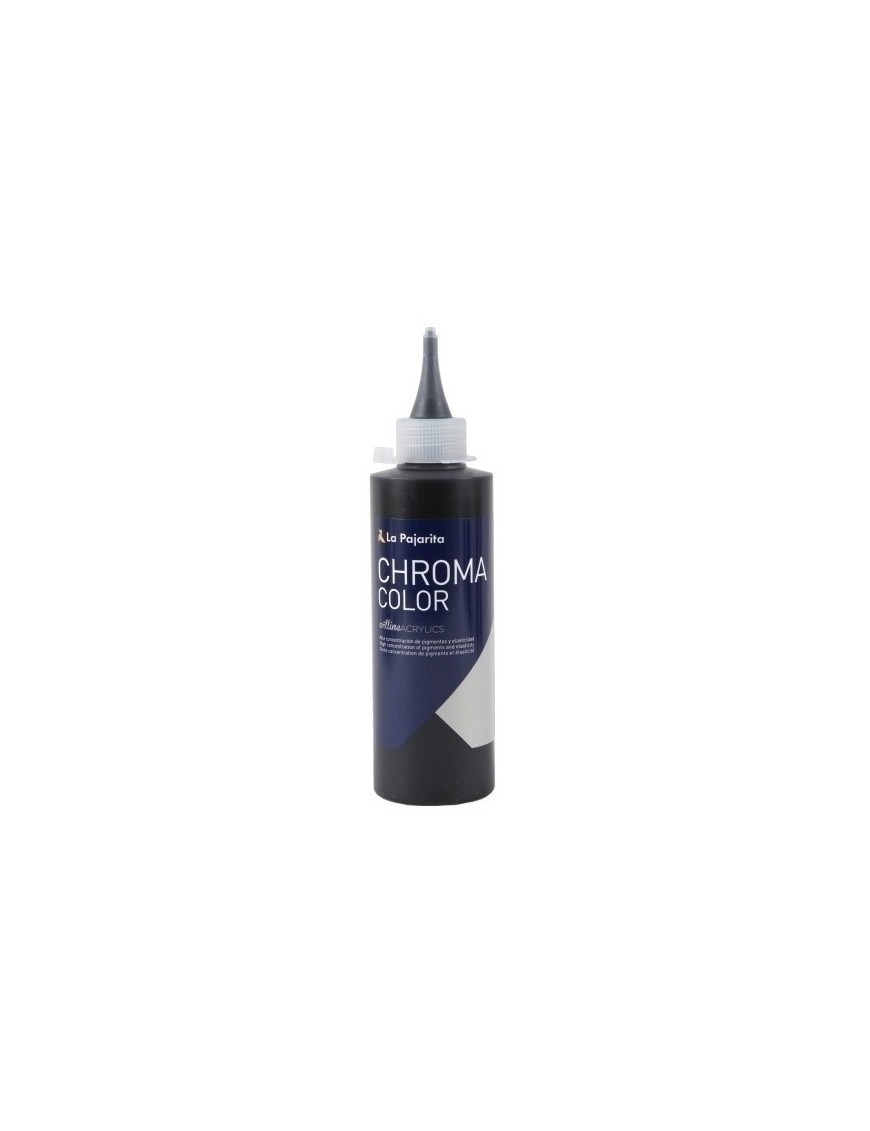 Pintura Acril.Pajarita Chroma 20 Ml Negr