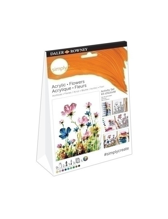 Pintura Daler Rowney Simply Set Acrilico