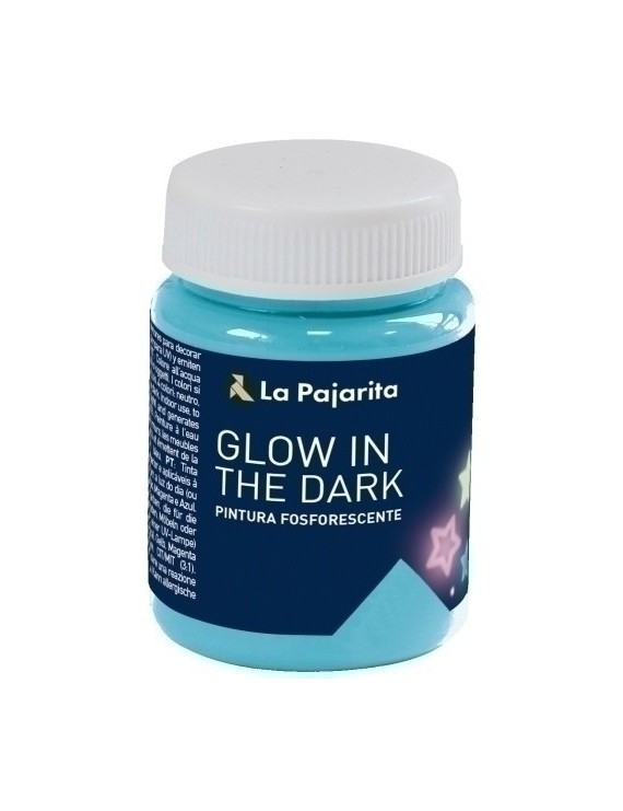 Pintura Lx.Pajarita Fosfor. 75 Ml Azul