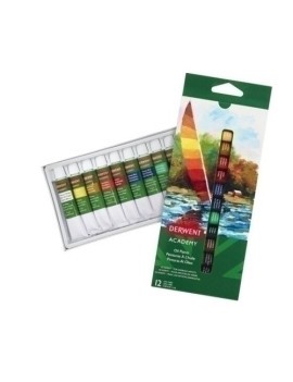 Pintura Oleo Derwent 12Ml P/12