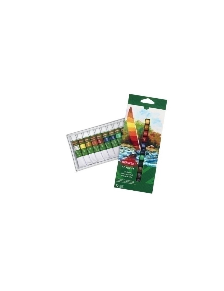 Pintura Oleo Derwent 12Ml P/12