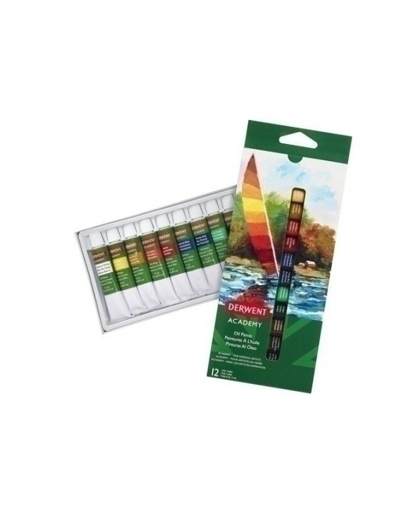 Pintura Oleo Derwent 12Ml P/12