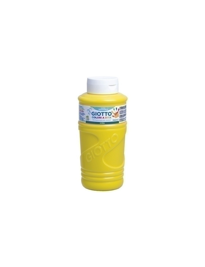 Pintura Dedos Giotto 750 Ml Amarillo