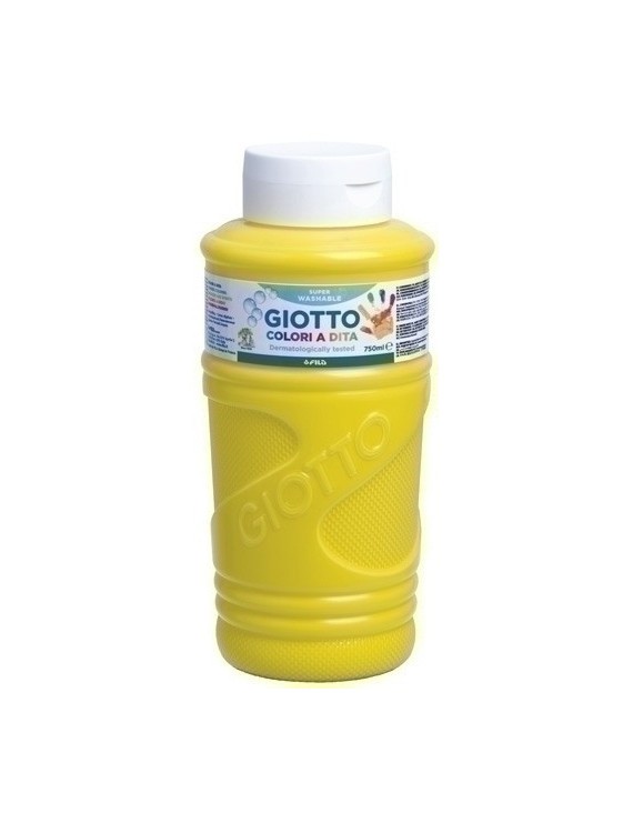 Pintura Dedos Giotto 750 Ml Amarillo