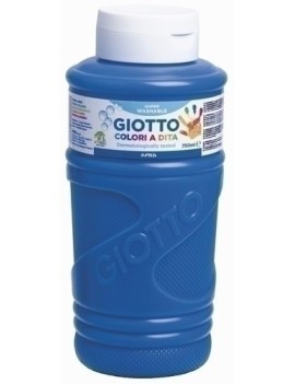 Pintura Dedos Giotto 750 Ml Azul