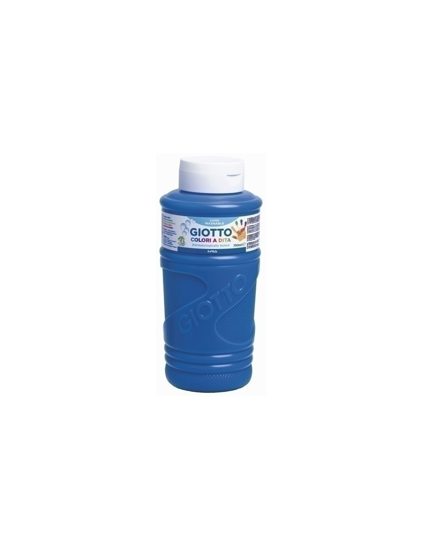 Pintura Dedos Giotto 750 Ml Azul