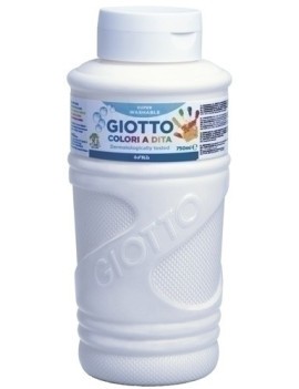 Pintura Dedos Giotto 750 Ml Blanco