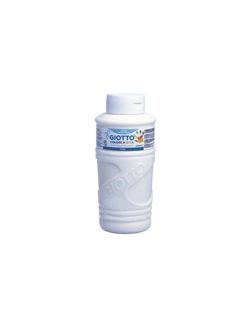 Pintura Dedos Giotto 750 Ml Blanco