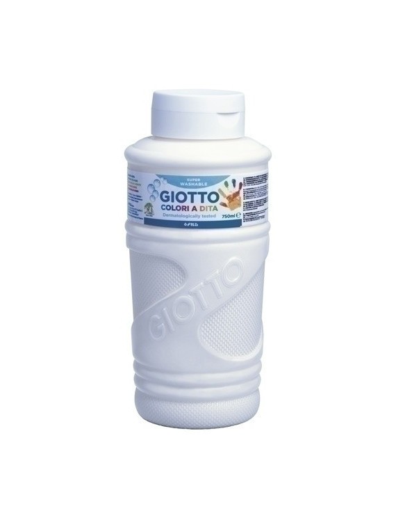 Pintura Dedos Giotto 750 Ml Blanco