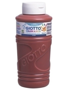 Pintura Dedos Giotto 750 Ml Marron