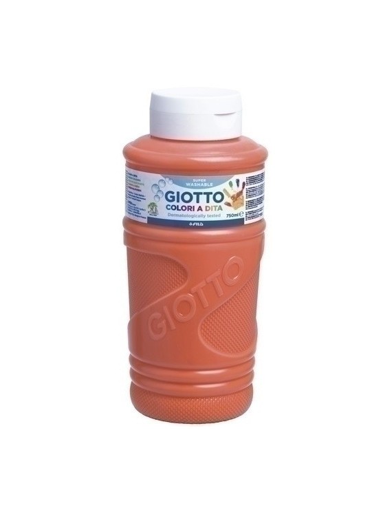 Pintura Dedos Giotto 750 Ml Naranja