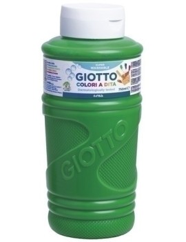 Pintura Dedos Giotto 750 Ml Verde