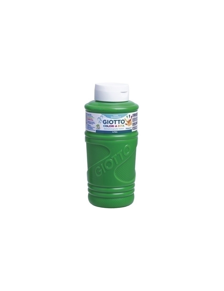 Pintura Dedos Giotto 750 Ml Verde