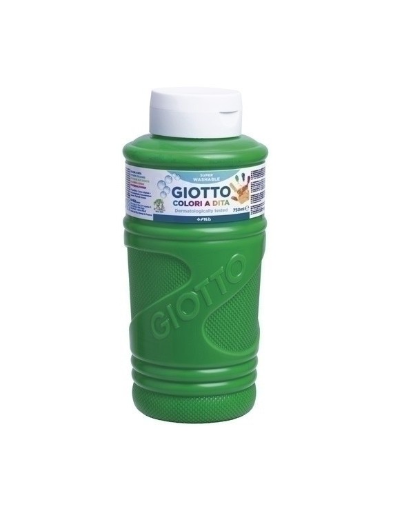 Pintura Dedos Giotto 750 Ml Verde