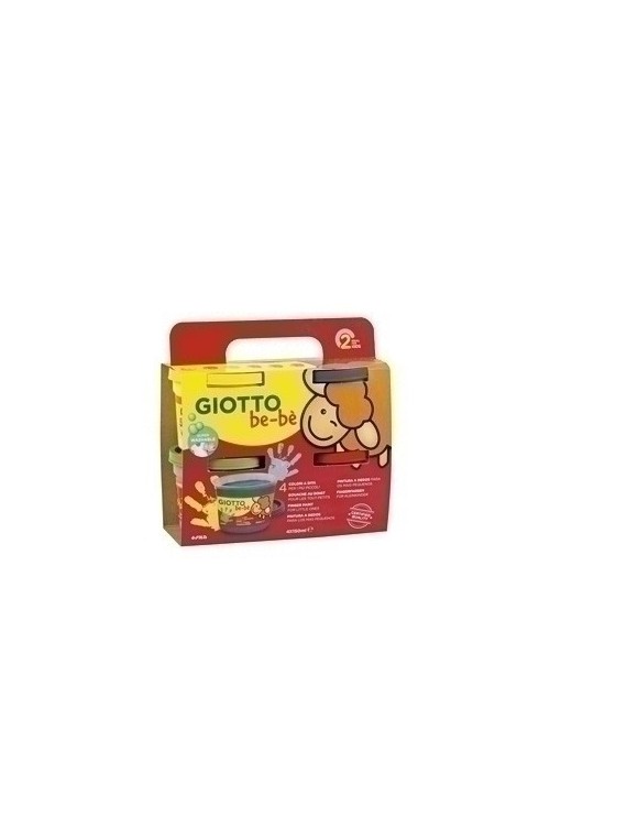 Pintura Dedos Giotto Bebe 4X150G