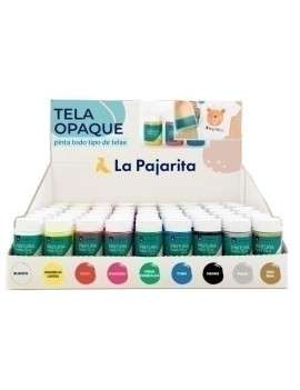 Pintura Tela Pajarita 35 Ml Surt. Exp.54