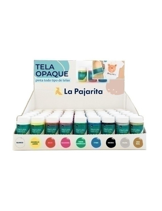 Pintura Tela Pajarita 35 Ml Surt. Exp.54