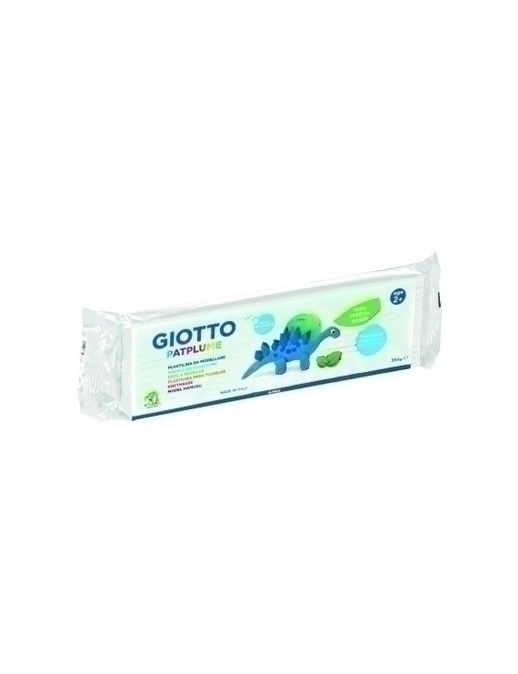 Plastilina Patplume 350Gr Blanco C/12