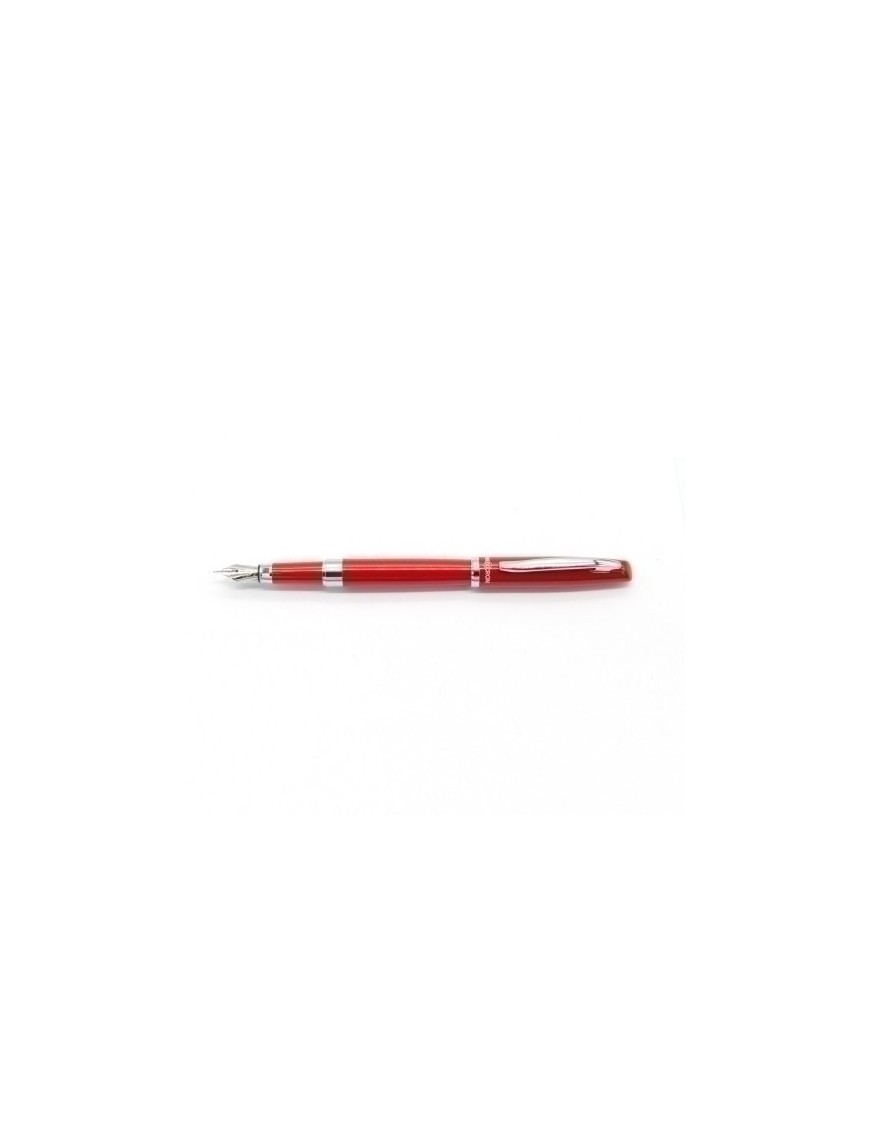 Pluma Inoxcrom Prime Rojo