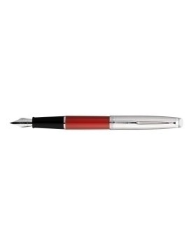 Pluma Waterman Embleme Core Rojo Ct (F)