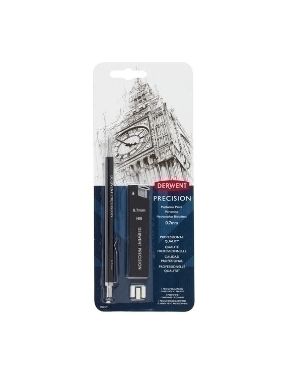 Portaminas Derwent Precision Hb 0,7 Mm