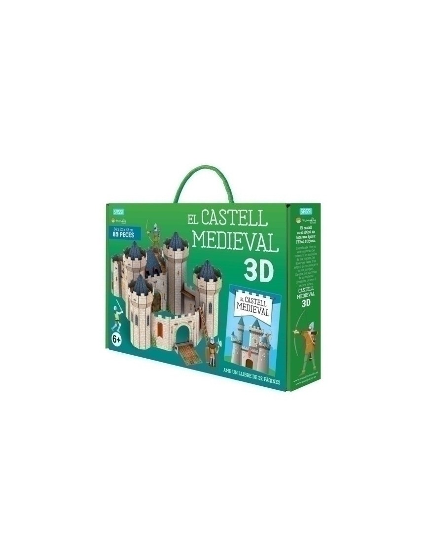 Puzzle Manolito B. Castell Medieval 3D -